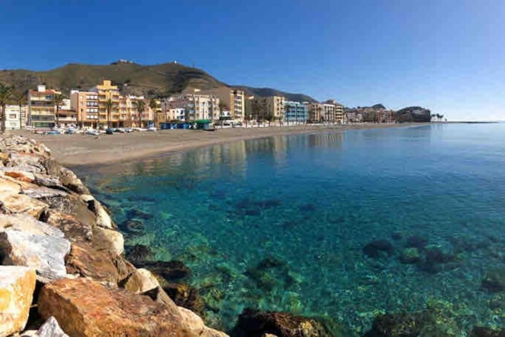 Ferienwohnung Torrenueva Con Vistas A La Playa Exterior foto